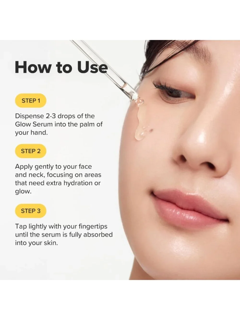 Glow Serum with Propolis & Niacinamide - Hydrating Facial Moisturizer for Uneven